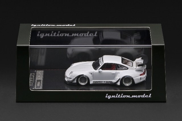☆予約品☆ イグニッションモデル 1/64 RWB 993 ホワイトメタリック