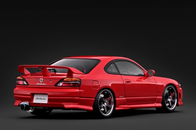 ☆予約品☆ イグニッションモデル 1/18 日産 シルビア spec R (S15) レッド