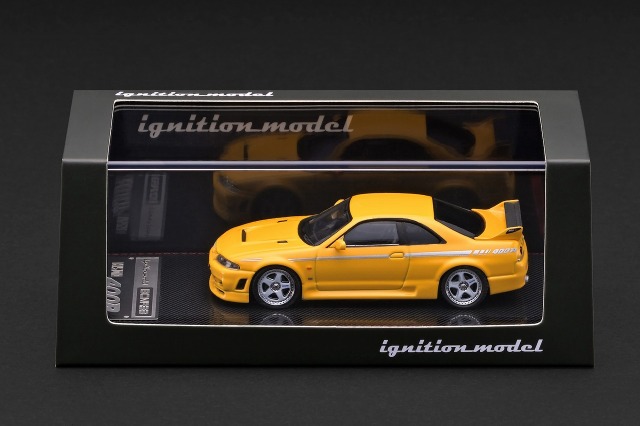 ☆予約品☆ イグニッションモデル 1/64 ニスモ 400R (BCNR33) イエロー