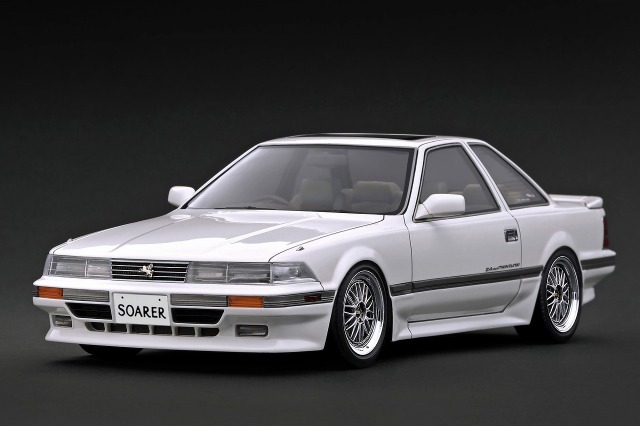 イグニッションモデル 1/18 トヨタソアラ2.0GTツインターボL 白　美品 ☆予約品☆ イグニッションモデル 1/18 トヨタ ソアラ (Z20) 2.0GT