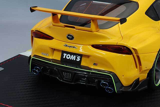 IDEA(イデア) 1/18 TOM'S GR スープラ 2020 ライトニングイエロー