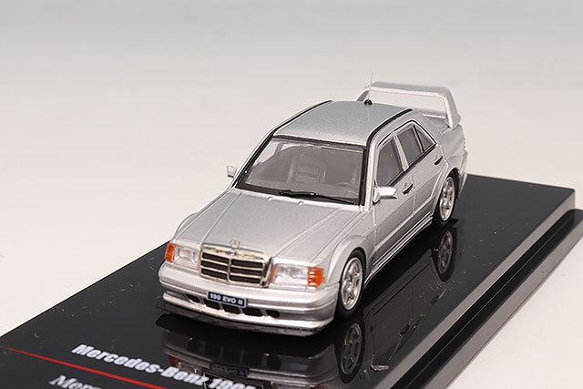 1/64 LV-N77a メルセデス ベンツ190E (シルバー) リミテッド イノモデル 1/64 メルセデス 190E シルバー