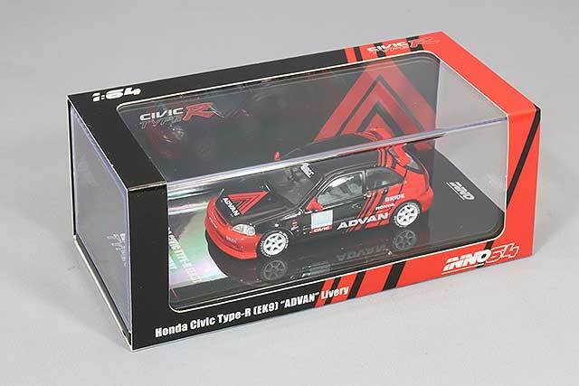 イノモデル 1/64 ホンダ シビック タイプR (EK9) 