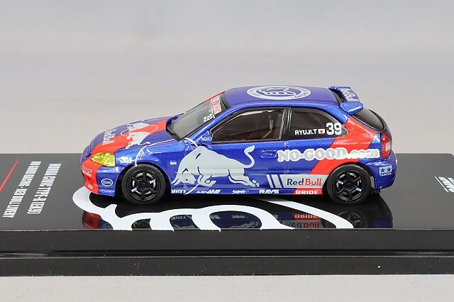 イノモデル 1/64 ホンダ シビック タイプR (EK9) No Good Racing 
