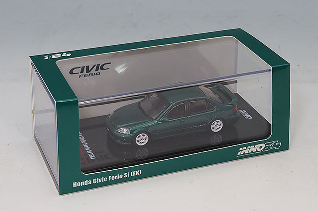 イノモデル 1/64 ホンダ シビック フェリオ Si EK グリーン