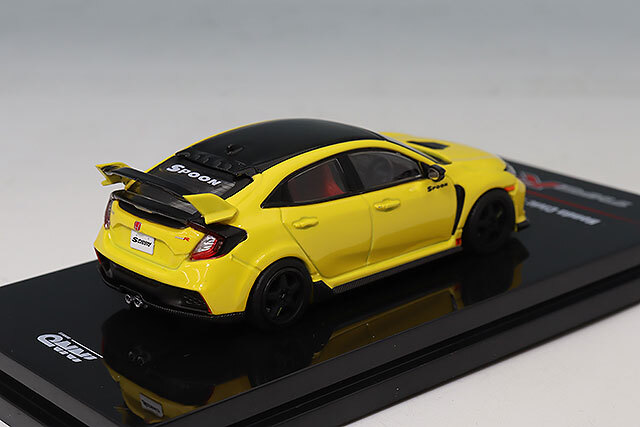 イノモデル 1/64 ホンダ シビック TYPE-R (FK8) イエロー