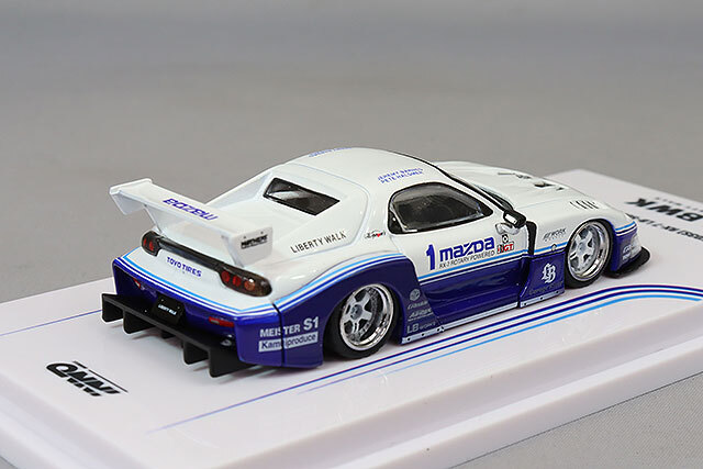 絶版 1/24 マツダ FD3S RX-7 イノセントブルーマイカ 「プリ