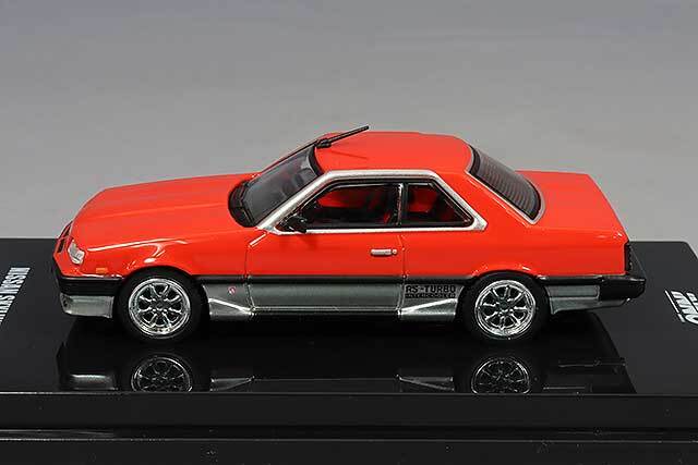 イノモデル 1/64 日産 スカイライン 2000 ターボ RS-X (DR30) レッド 