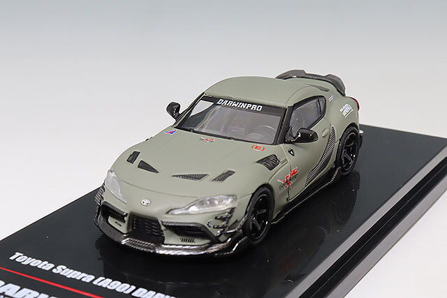 イノモデル 1/64 トヨタ スープラ A90 ダーウィンプロ マットグリーン