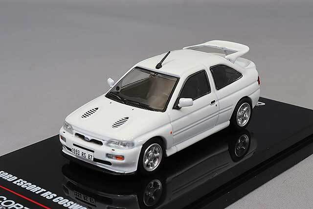 イノモデル 1/64 フォード エスコート RS コスワース ホワイト 左ハンドル