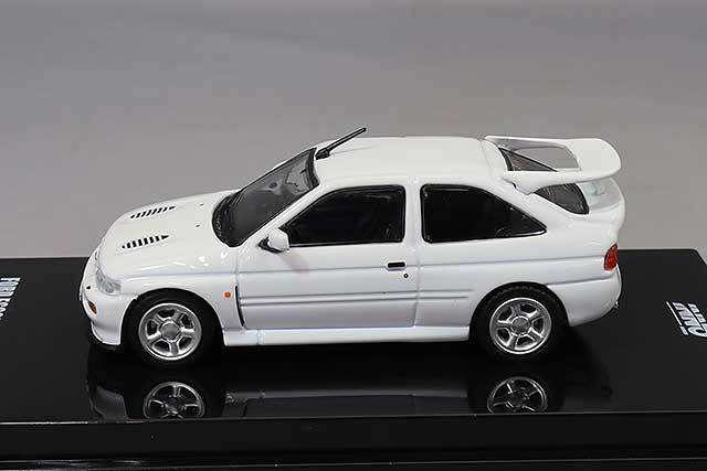 イノモデル 1/64 フォード エスコート RS コスワース ホワイト 左ハンドル