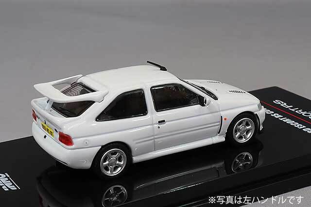 イノモデル 1/64 フォード エスコート RS コスワース ホワイト 右ハンドル