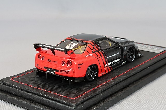 イノモデル 1/64 日産 スカイライン LBWK (ER34) スーパーシルエット 