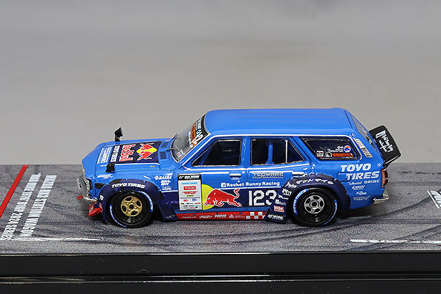 イノモデル 1/64 マツダ RX3 ステーションワゴン 1976 2024 D1