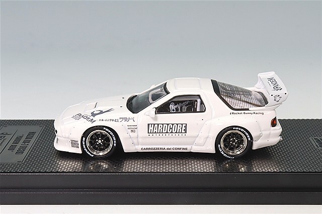 イノモデル 1/64 マツダ RX7 パンデム FD3S FC3S 2台セット イノモデル 1/64 マツダ RX7 (FC3S) パンデム エアロ ワイド