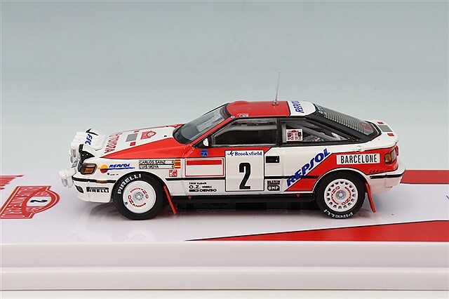 イノモデル 1/64 トヨタ セリカ GT-FOUR (ST165) 1991 モンテカルロ