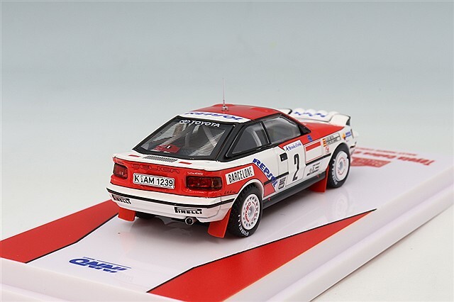 イノモデル 1/64 トヨタ セリカ GT-FOUR (ST165) 1991 モンテカルロ