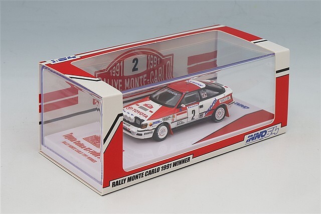 イノモデル 1/64 トヨタ セリカ GT-FOUR (ST165) 1991 モンテカルロ