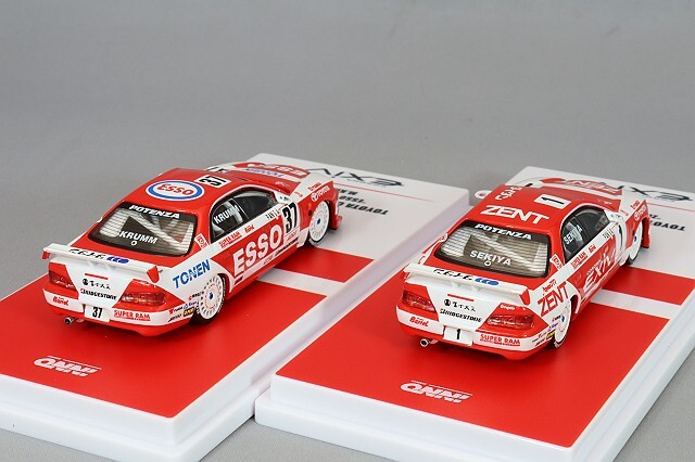 □イグニッションモデル 1/43 トヨタコロナエクシブ ＃36 関谷