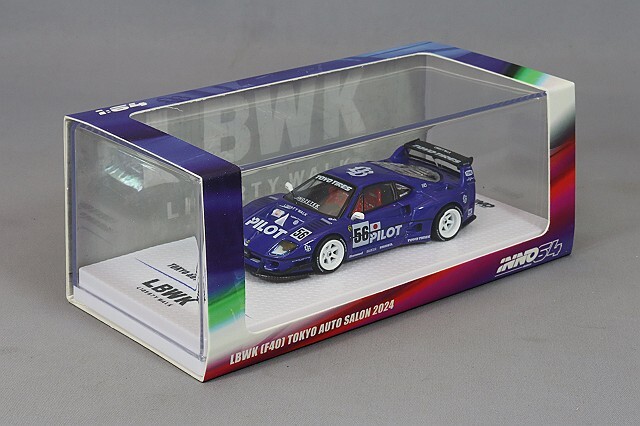 イノモデル 1/64 LB-WORKS F40 東京オートサロン 2024 PILOT #56