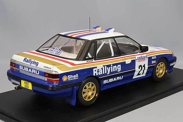 イクソ 1/18 スバル レガシィ RS 1991 RACラリー #11 A.バタネン