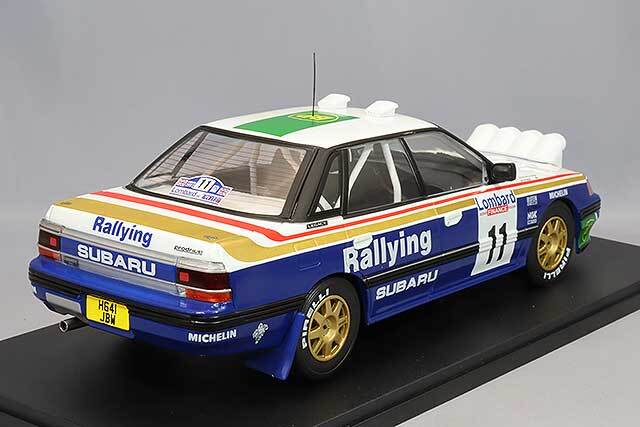 イクソ 1/18 スバル レガシィ RS 1991 RACラリー #11 A.バタネン