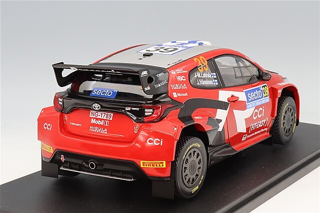 ixo 1/18 GRヤリス 2024 ラリーフィンランド #69 Spark 1:18 Toyota GR Yaris Rally1 Hybrid #33 3位 ラリー