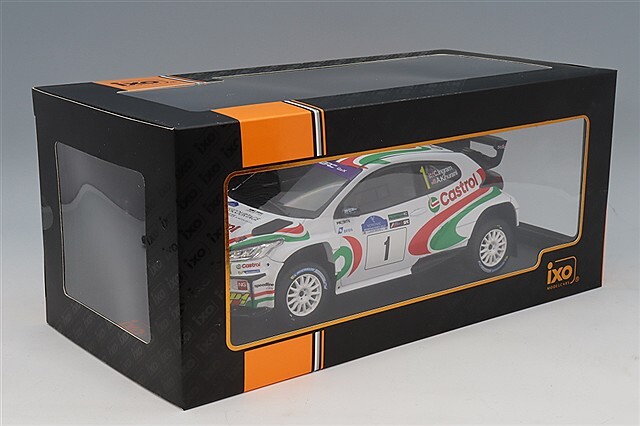 イクソ 1/18 トヨタ GR ヤリス ラリー2 カストロール 2024