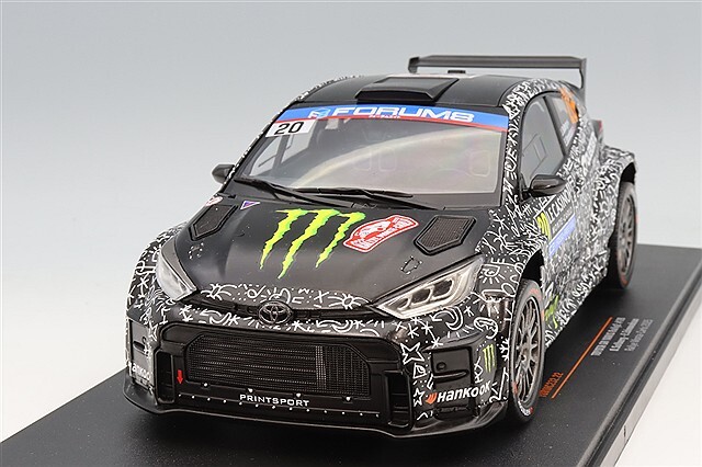 イクソ 1/18 トヨタ GR ヤリス ラリー2 2025 ラリー モンテカルロ #20