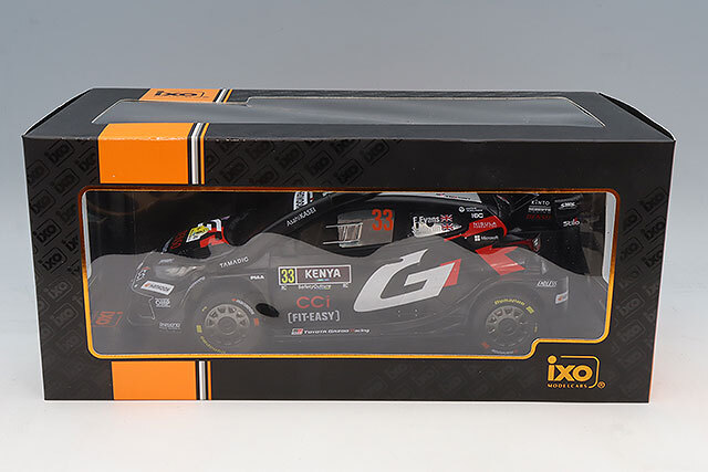 イクソ 1/18 トヨタ GRヤリス ラリー1 2025年 ラリーケニア 優勝#33