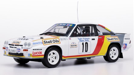 ☆予約品☆ イクソ 1/18 オペルマンタ 400 1985 マン島ラリー #10 B