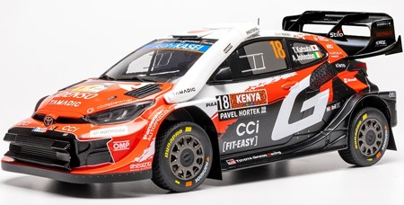 ☆予約品☆ イクソ 1/18 トヨタ GR ヤリス Rally1 2026 ラリーケニア