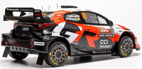 ☆予約品☆ イクソ 1/18 トヨタ GR ヤリス Rally1 2026 ラリーケニア