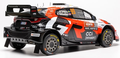 ☆予約品☆ イクソ 1/18 トヨタ GR ヤリス Rally1 2026 ラリーケニア