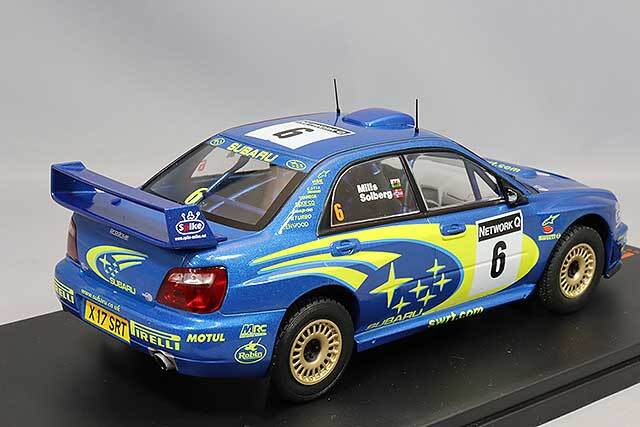 イクソ 1/24 スバル インプレッサ S7 WRC 2001 グレートブリテン