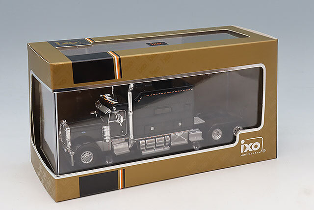 イクソ 1/64 ピータービルト 379 カスタム 2002 ブラック