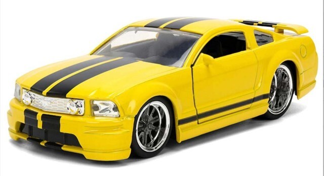 ワイルドスピード ローマン・フォード・マスタング ☆予約品☆ Jada 1/32 2006 フォード マスタング GT イエロー