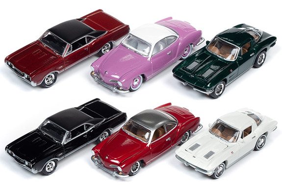 ジョニーライトニング 1/64 Collector's Tin 2019 リリース2 1BOX 6台入