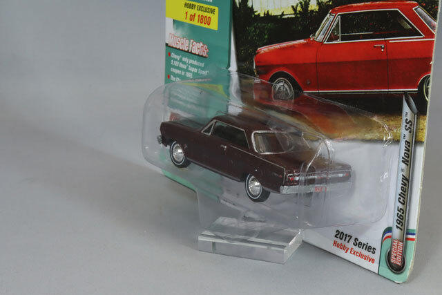 ジョニーライトニング 1/64 1965 シボレー ノヴァ SS マデイラマルーン