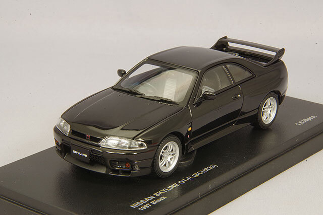 京商 1/43 日産 スカイライン GT-R BCNR33 1997 後期型 ブラック 