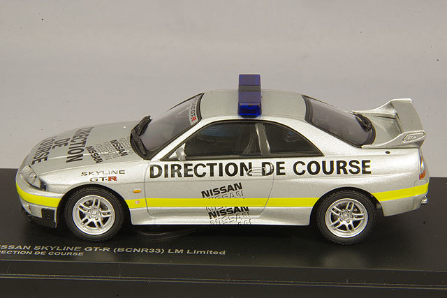 京商 1/43 日産 スカイライン GT-R BCNR33 LM 'DIRECTION DE