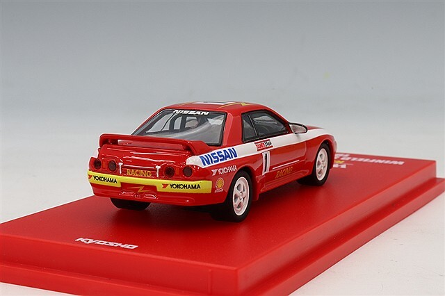 京商 1/64 ウィンフィールド スカイライン GT-R (R32) 1992 #1 LED搭載