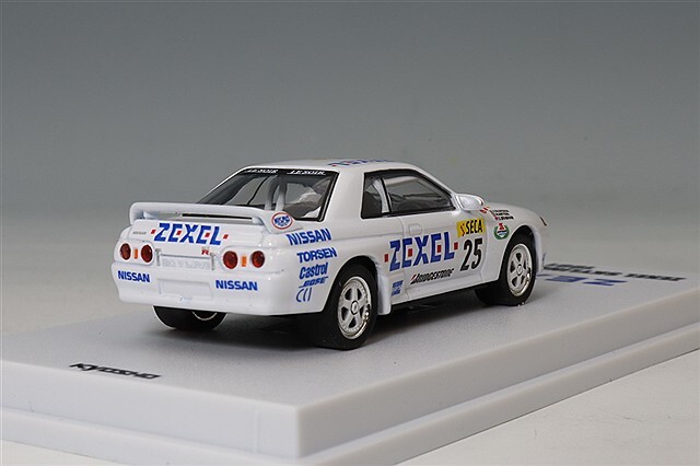 京商 1/64 ゼクセル スカイライン GT-R (R32) Gr.A 1991 #25 LED搭載