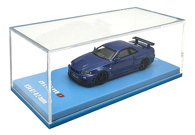 るるページ ☆予約品☆ 京商 1/64 ニスモ R34 GT-R Z-tune ベイサイドブルー