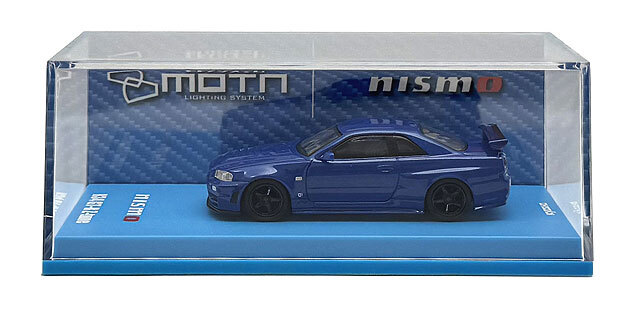 ☆予約品☆ 京商 1/64 ニスモ R34 GT-R Z-tune ベイサイドブルー