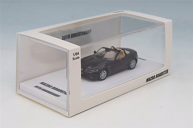 京商 1/64 マツダ ロードスター 35周年記念車 レッド