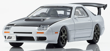 ☆予約品☆ 京商 1/64 頭文字D マツダ サバンナ RX-7(FC3S) LED搭載