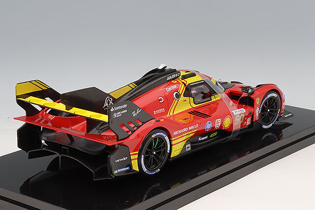 フェラーリ499 2023.2024ルマンウイナー ブラゴ 1/18 フェラーリ 499P 2024 ルマン24H ウィナー #50 クリアケース