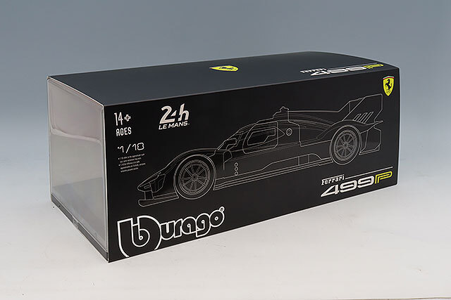 ブラゴ 1/18 フェラーリ 499P 2024 ルマン24H ウィナー #50 クリアケース