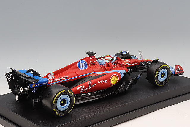 ブラゴ 1/18 フェラーリ SF-24 マイアミGP 2024 #16 C.ルクレール